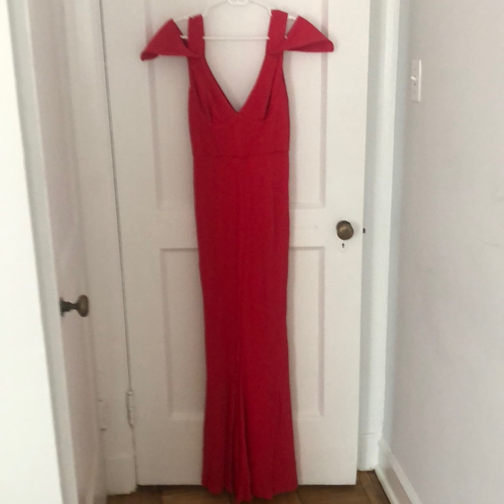 Red dress
